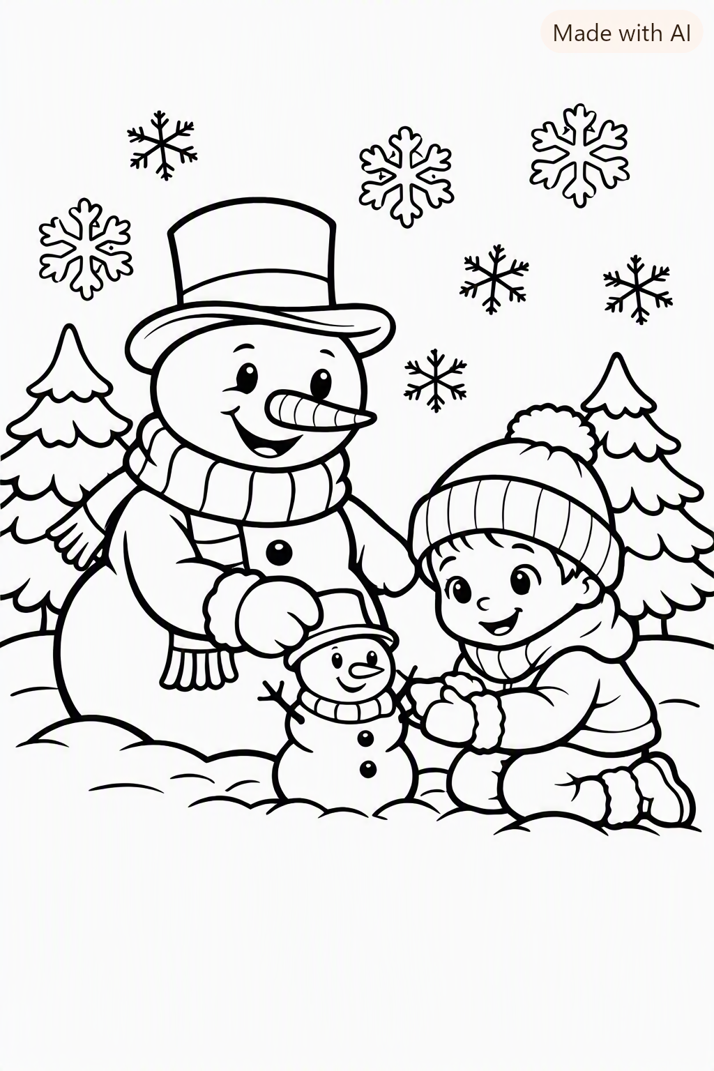 Christmas coloring page
